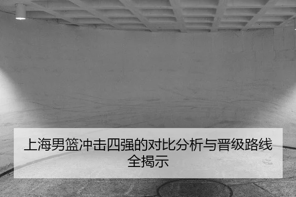 上海男篮冲击四强的对比分析与晋级路线全揭示